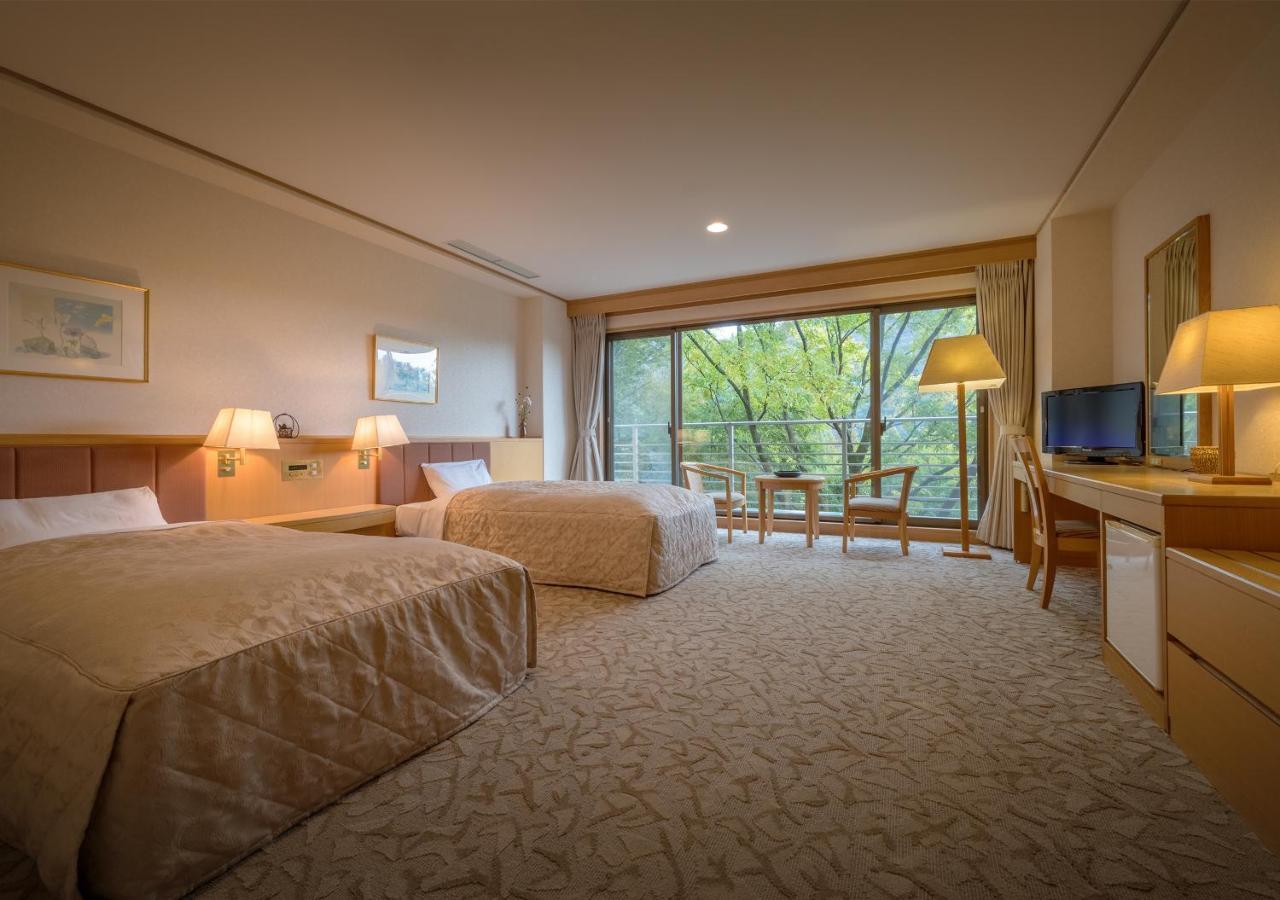 Hotel Iizaka Onsen Surikamitei Ohtori Fukushima  Zewnętrze zdjęcie