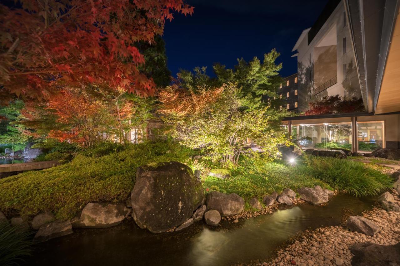 Hotel Iizaka Onsen Surikamitei Ohtori Fukushima  Zewnętrze zdjęcie